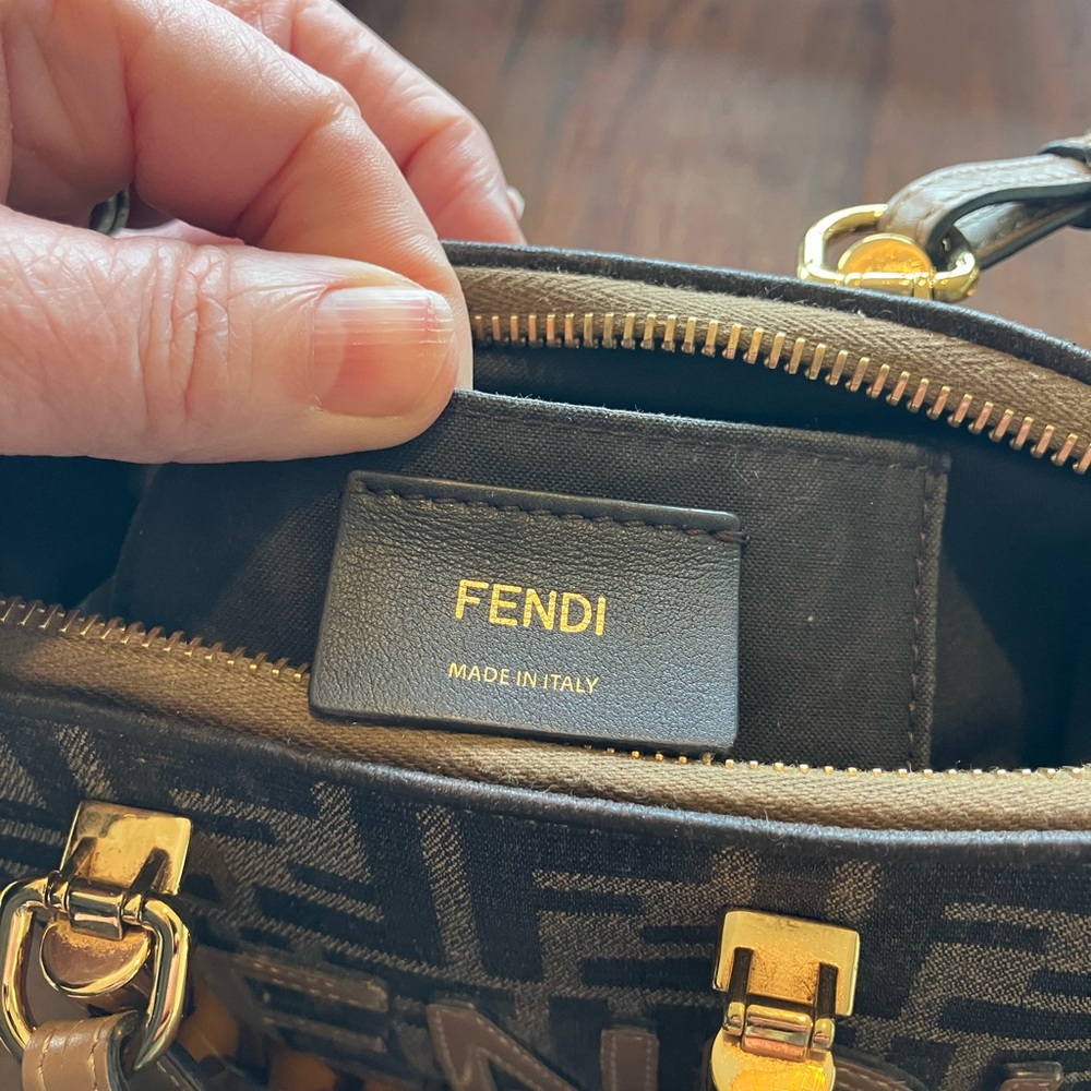 Fendi Black and Brown Women's Bag - Picture 9 of 12
